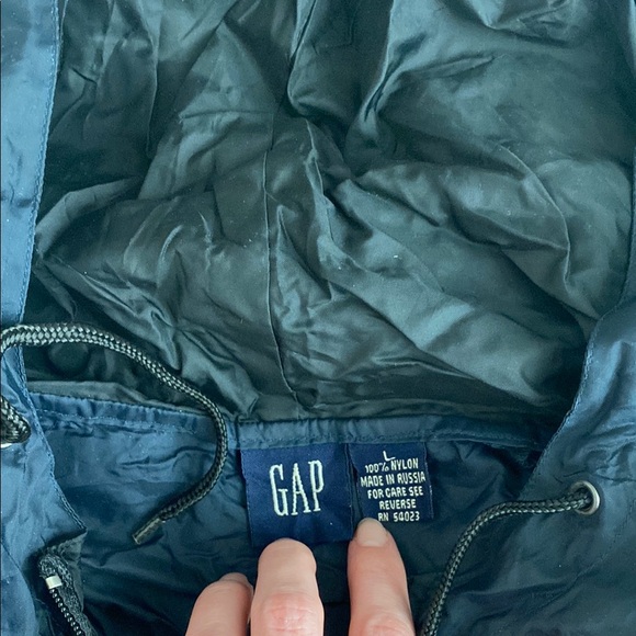 Vintage GAP Navy Anorak Jacket - Picture 3 of 7